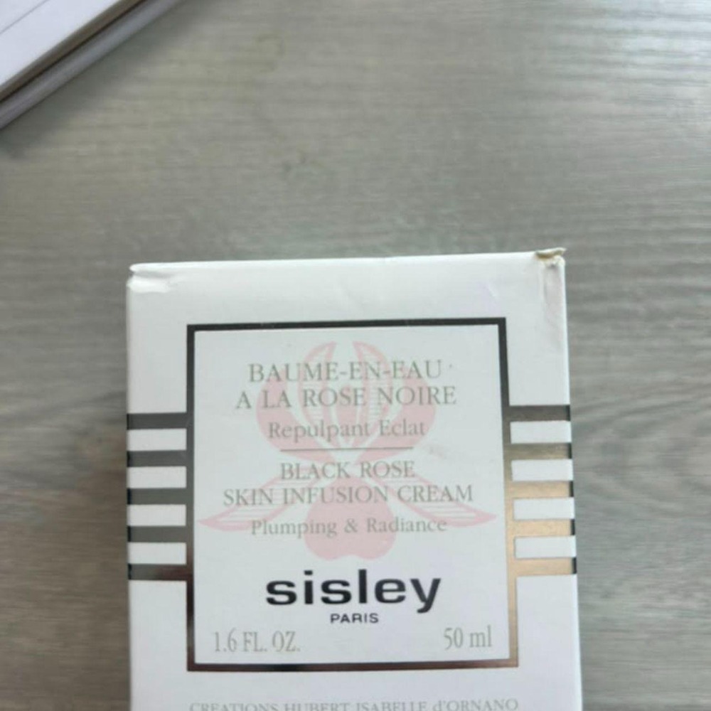 Sisley Paris Black Rose Skin Infusion Cream 1.6 oz 50ml Baume En Eau NEW